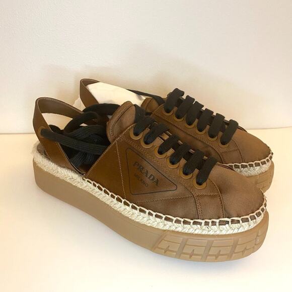 prada sandals - prada size 37 - prada shoes - new without box